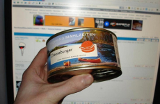 A cheeseburger in a can. We repeat, a cheeseburger in a can