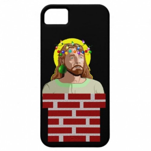 Chimney Jesus iPhone 5 Cases