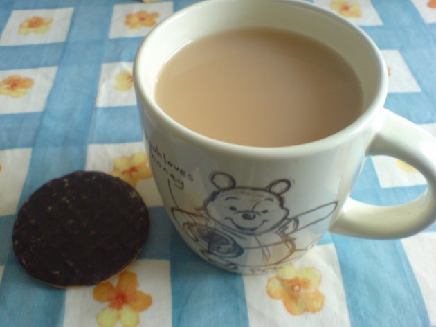 Tea and biscuit