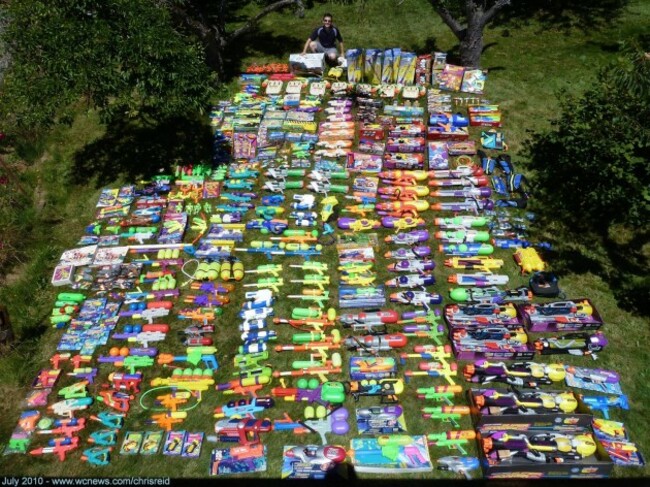 Massive Super Soaker collection - Imgur