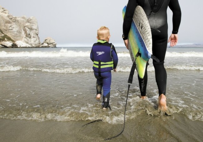 Surfing 3 Year Old