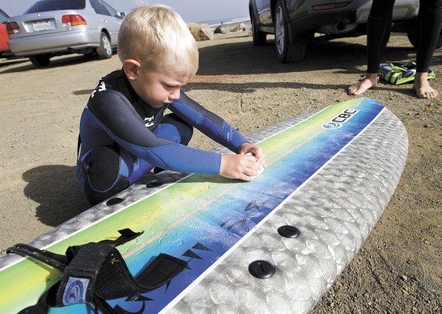 Surfing 3 Year Old
