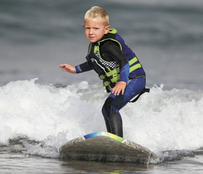 Surfing 3 Year Old