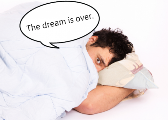 dream over