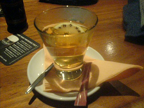 Hot whiskey at the Central Hotel