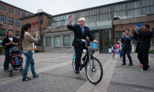 Boris Johnson visits China