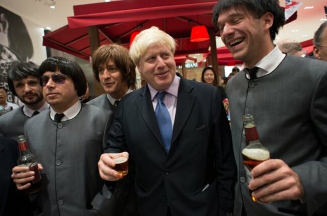 Boris Johnson visits China