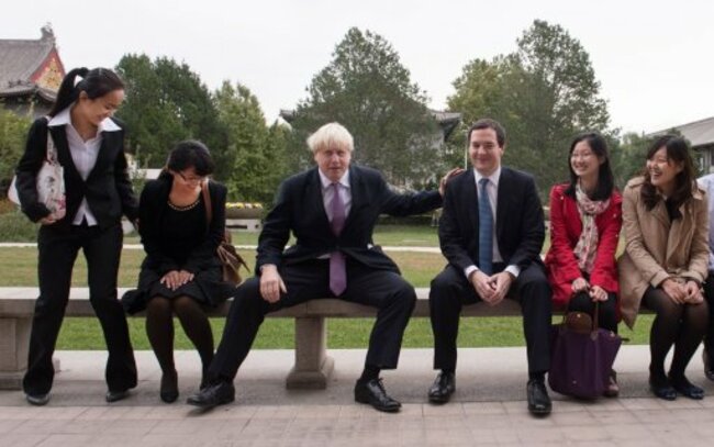 Boris Johnson visits China