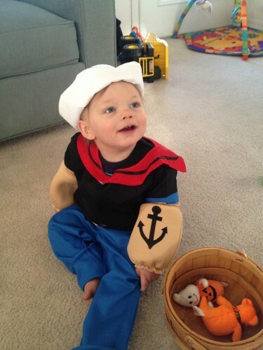 My son Carter's first Halloween - Imgur