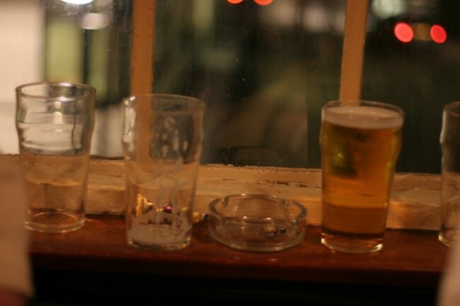 Pint glasses