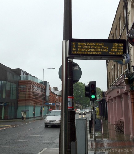 What I see while waiting for a Dublin Bus. - Imgur