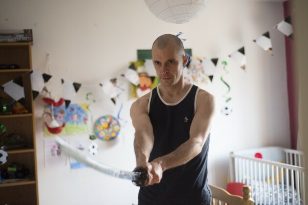Next episode of Love/Hate features Nidge brandishing a sword in his pants