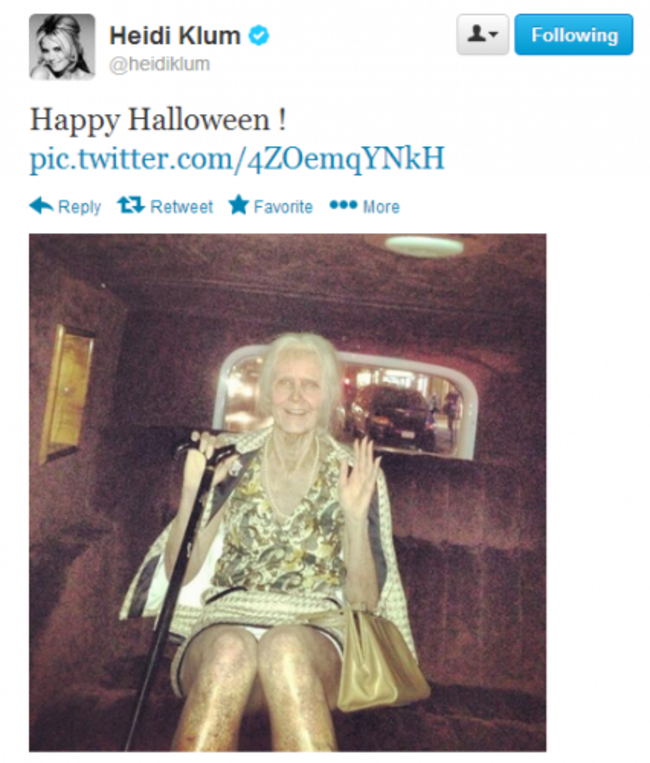 Heidi Klum is the queen of Halloween.
