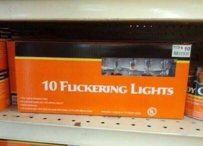 It appears B&Q have a festive font problem. - Imgur