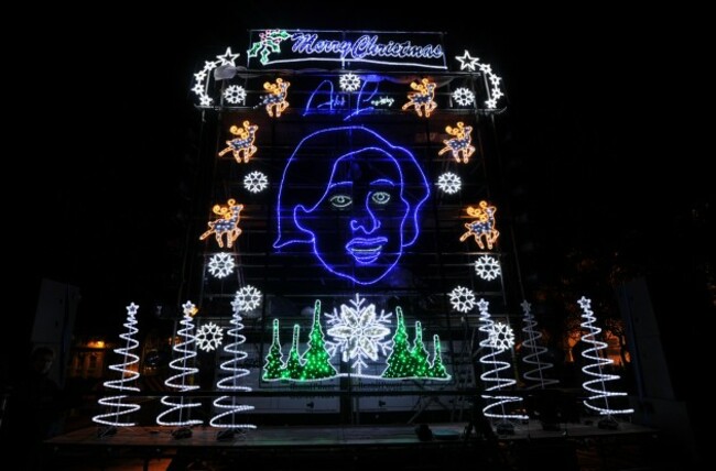 Alan Partridge Christmas Lights - Norwich