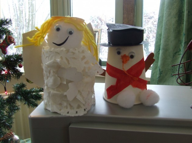 Home-made decorations
