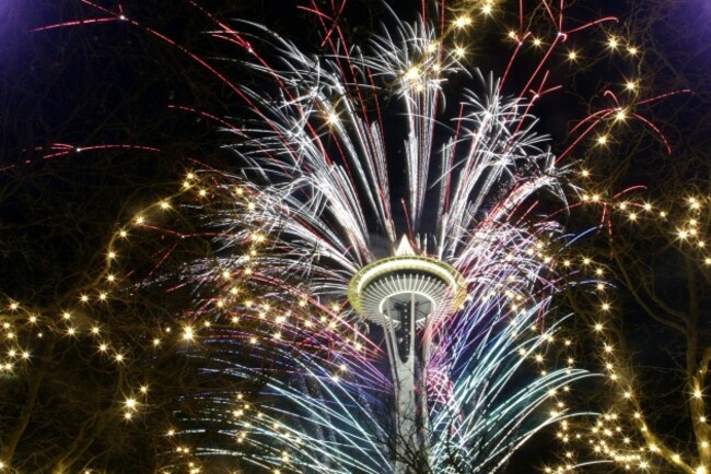 APTOPIX Seattle New Year