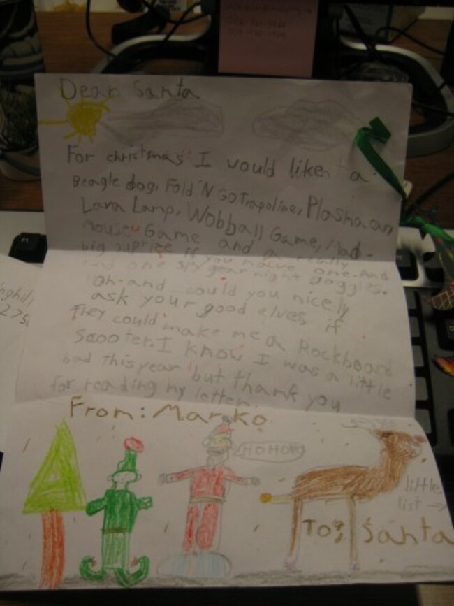 Letter to Santa