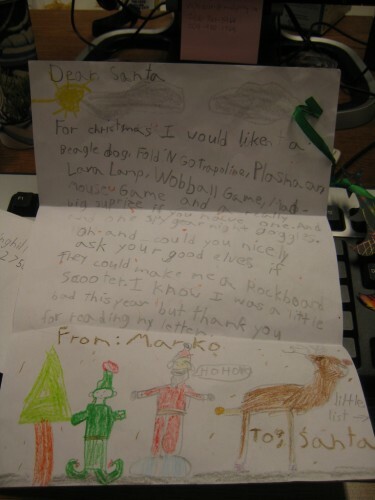 Letter to Santa