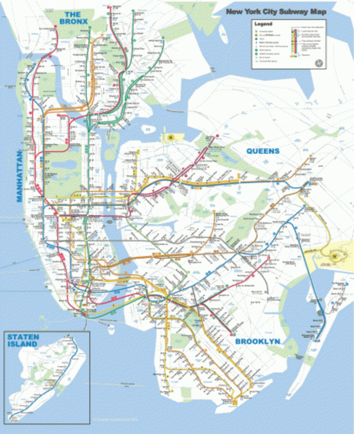 Nyc Subway Map 2000 They've Made A Brand New Nyc Subway Map For The Super Bowl · The42