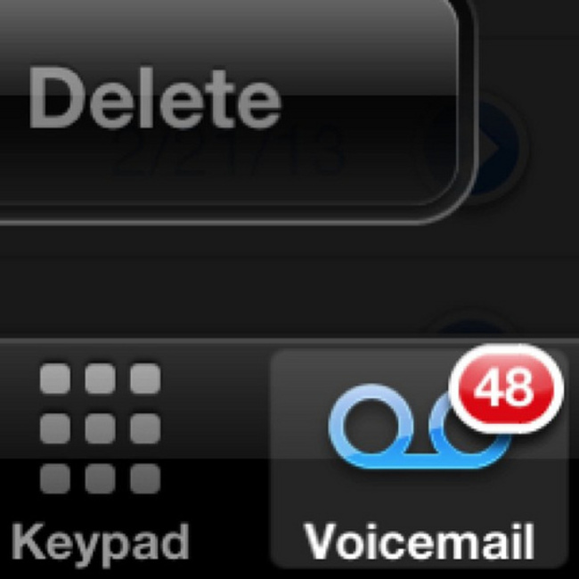 I have #Voicemail messages. #KAPOW