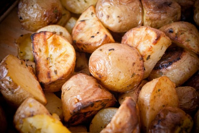 Oven roasted potatoes