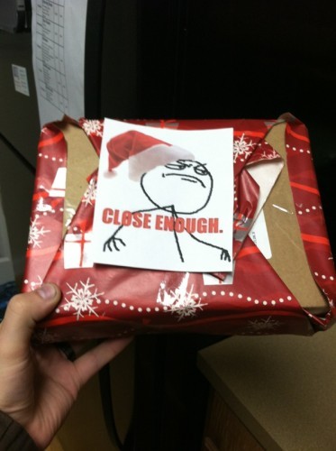 I'm 28 and still have no clue how to wrap a Christmas present - Imgur