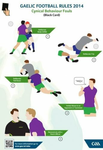 The Black Card Offences Explained In A Simple Graphic The42