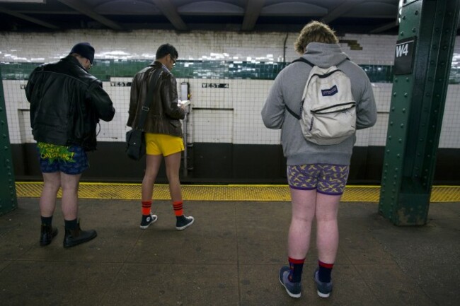 No Pants Subway Ride New York