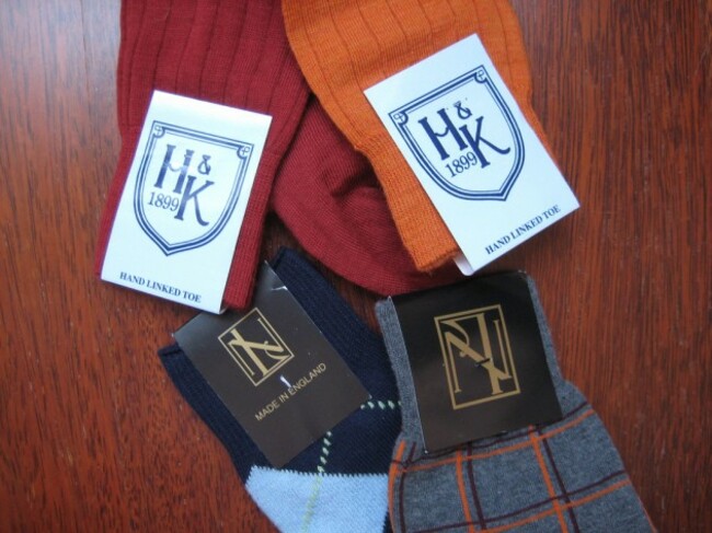 Hilditch & Key / New & Lingwood socks