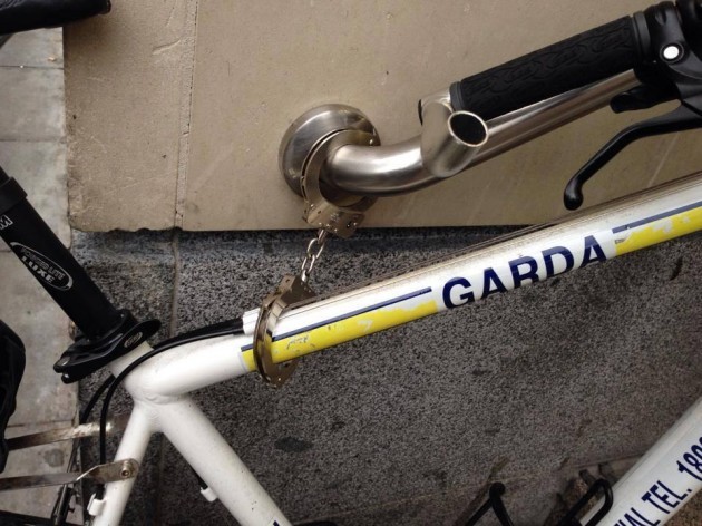 handcuff bike lock