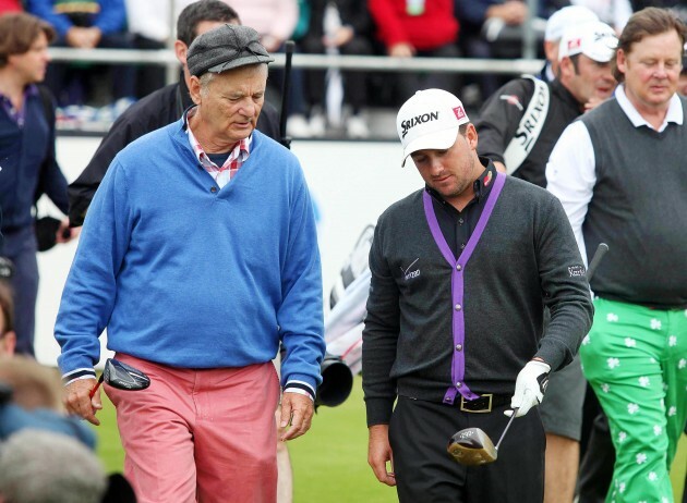 Bill Murray and Graeme McDowell 27/6/2012