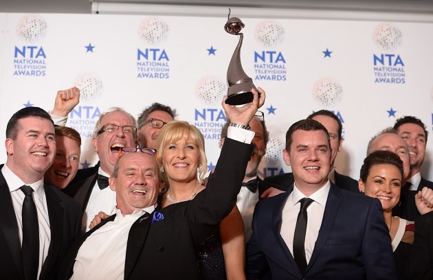National Television Awards 2014 - Press Room - London