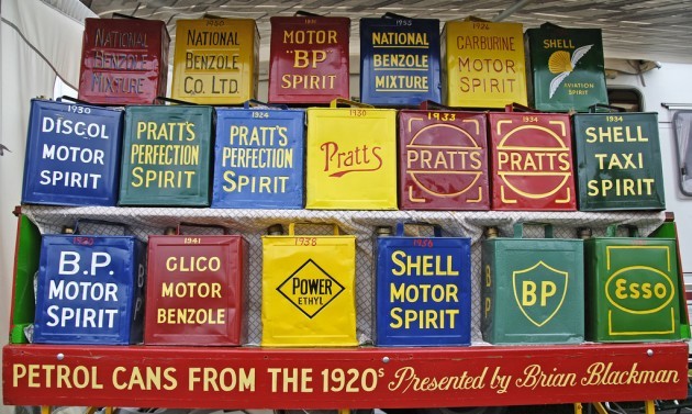 Vintage Petrol Cans