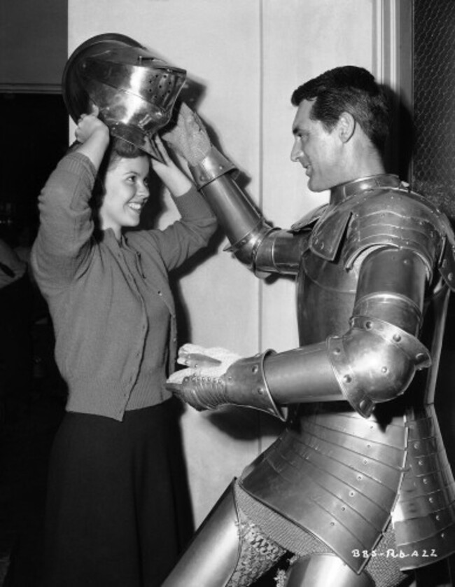 Cary Grant and Shirley Temple