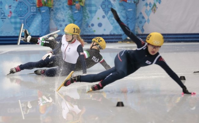 Sochi Olympics Short Track Speedskating