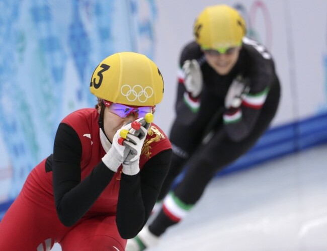 Sochi Olympics Short Track Speedskating