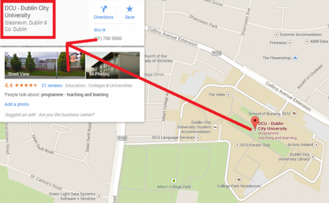 googlemapsglasnevin