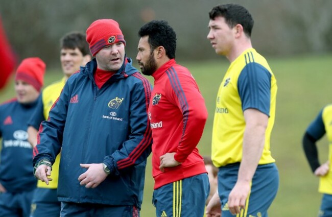 Anthony Foley with Casey Laulala