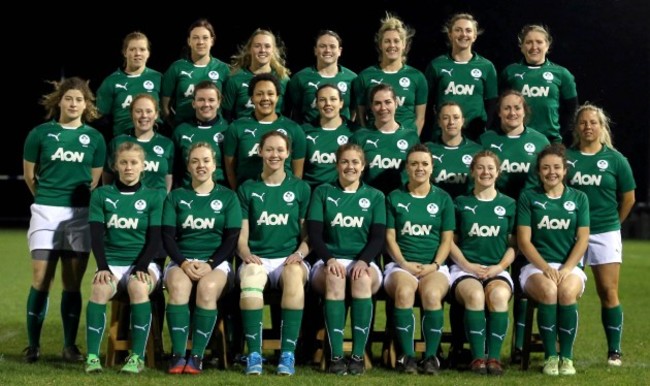 The Ireland team