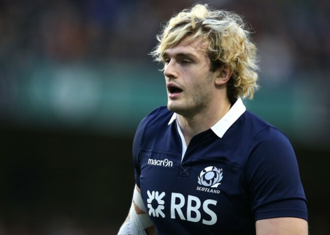 Scotland&Otilde;s Richie Gray