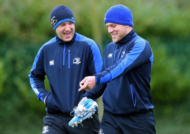 Luke Fitzgerald and Ian Madigan 24/2/2014