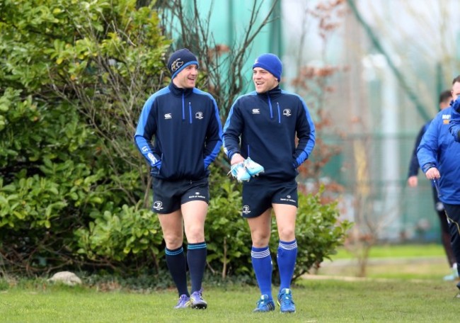 Luke Fitzgerald and Ian Madigan 24/2/2014