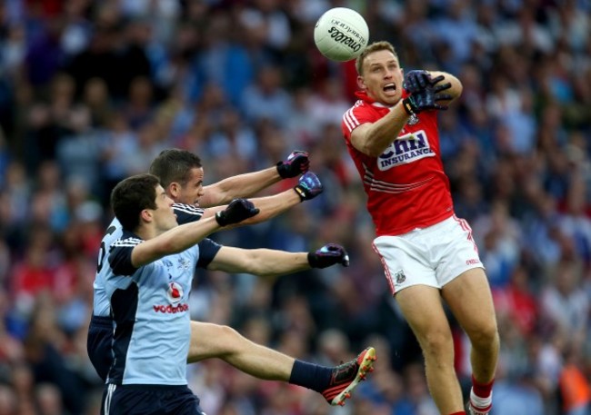 Ger Brennan and Rory O'Carroll with Ciaran Sheehan