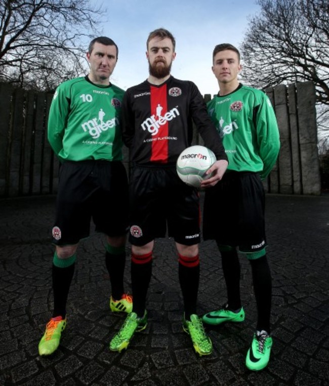 Jason Byrne, Ryan McEvoy and Keith Buckley