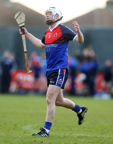 Cathal Kenny celebrates at the end of the game 18/2/2014