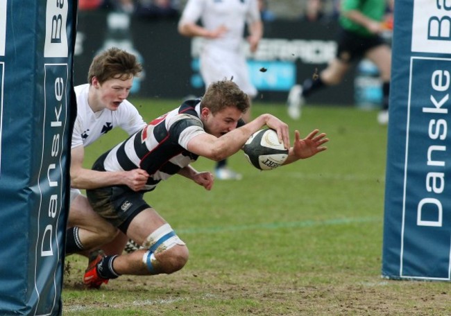 Ryan Branagh run in to score a try 4/3/2014