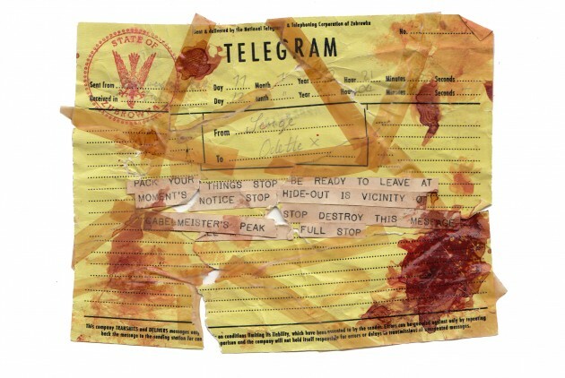 5. 'Destroyed telegram' - GBH, Twentieth Century Fox LTD