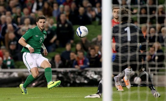 Shane Long scores a goal