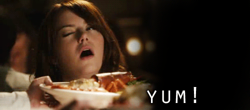 Emma-Stone-Saying-Yum